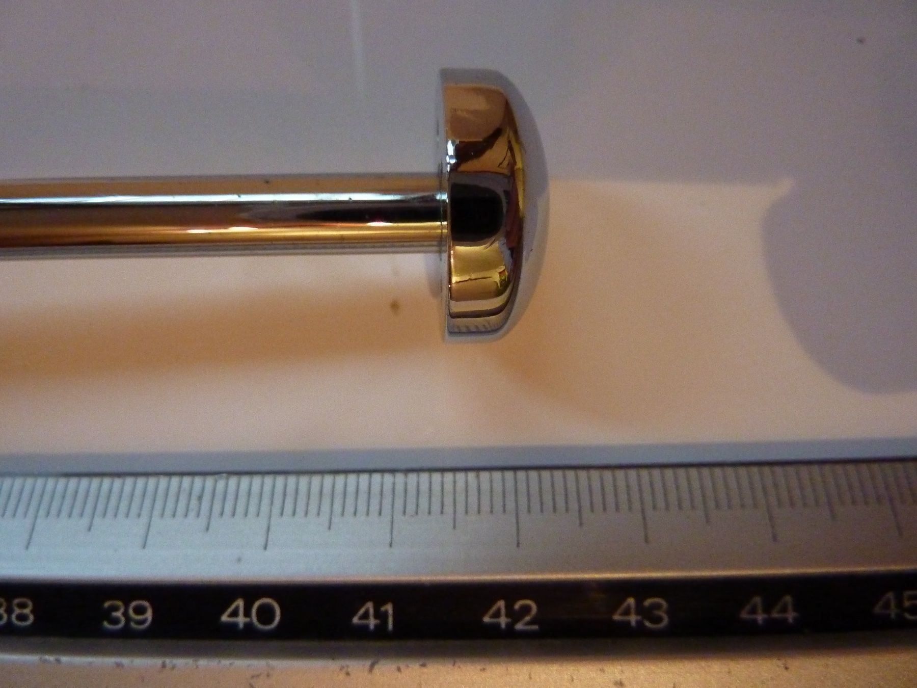 Bandiere: Fahnen-Wimpelhalter verchromt 42 cm – Nuovo e nell'imballaggio originale da Erlinsbach SO venduto da Cholipa 3