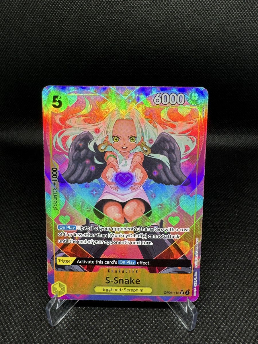 Bandai Carte collezionabili: S-Snake (OP08-112) – Nuovo (secondo la descrizione) da Langenthal venduto da LilPareTCG