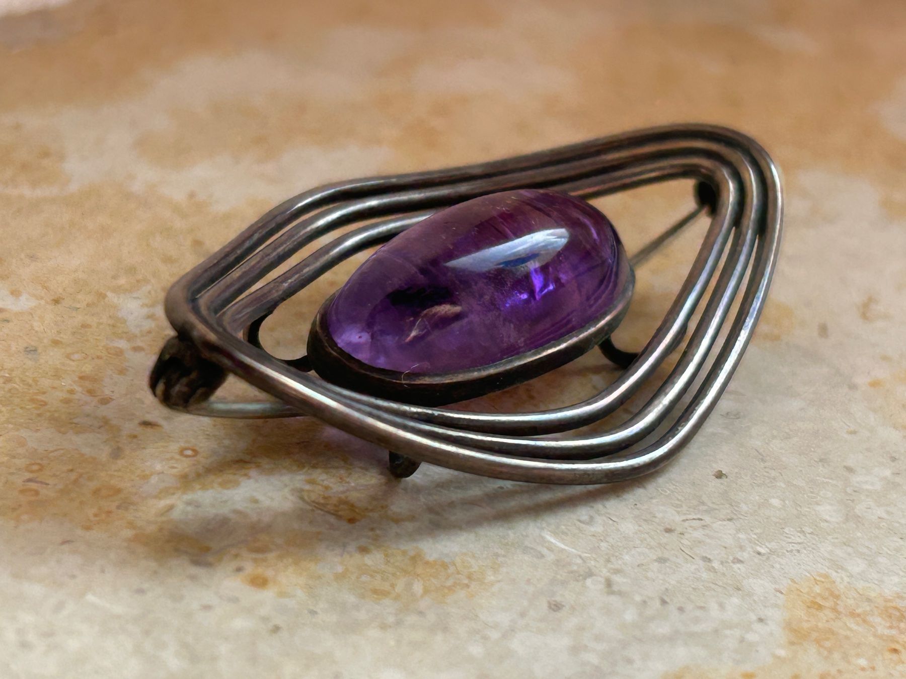 Broches & Aiguilles: Brosche Amethyst – D'occasion à Laufen par Bellebellezza 1