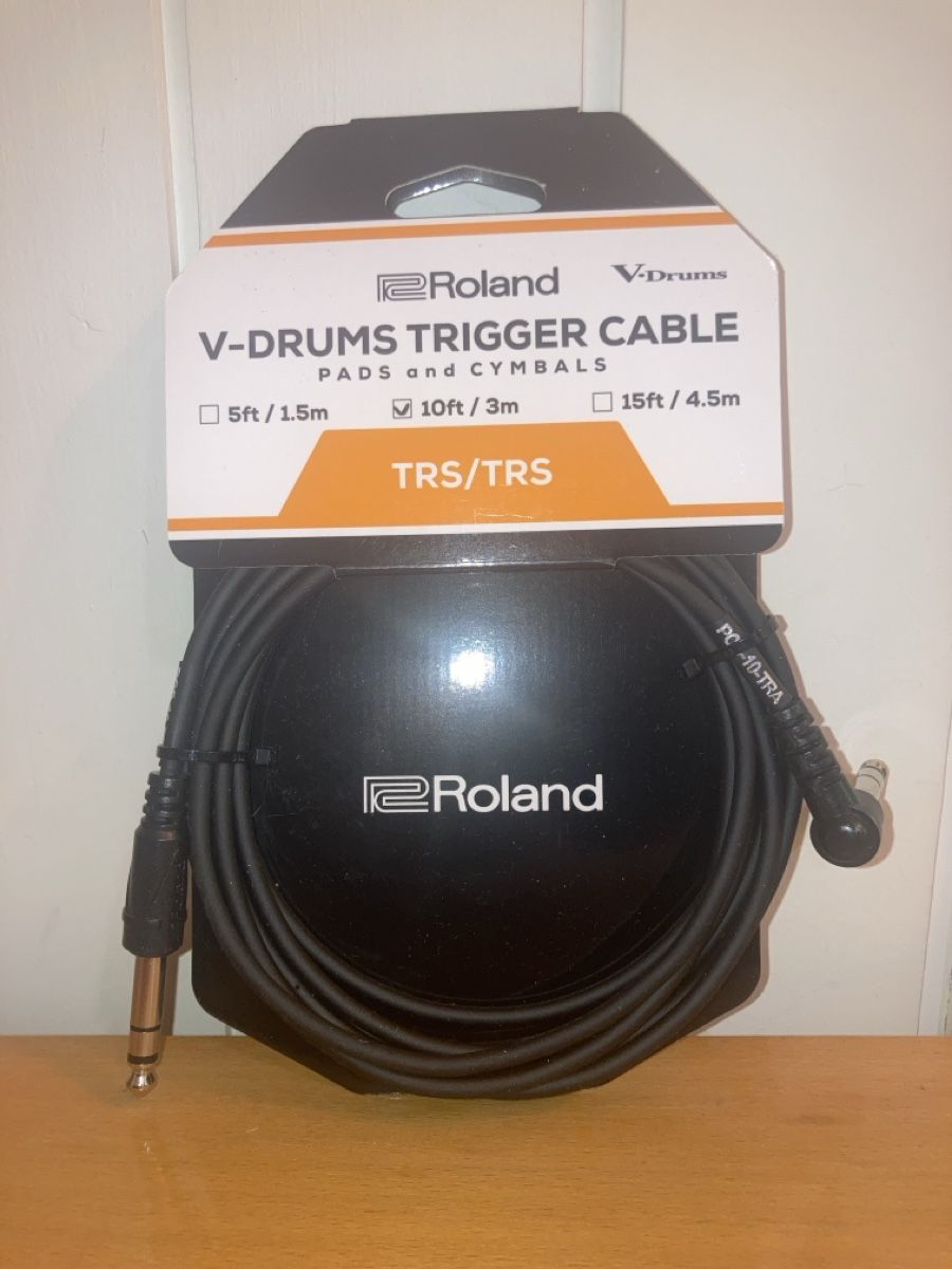 Roland Câbles: Kabel V-Drums Trigger Cable 3m – Neuf avec emballage d'origine à Biel/Bienne par besteleben