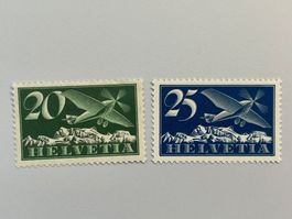 1934, Flugpost, ZNr. 4z + 5z, postfrisch