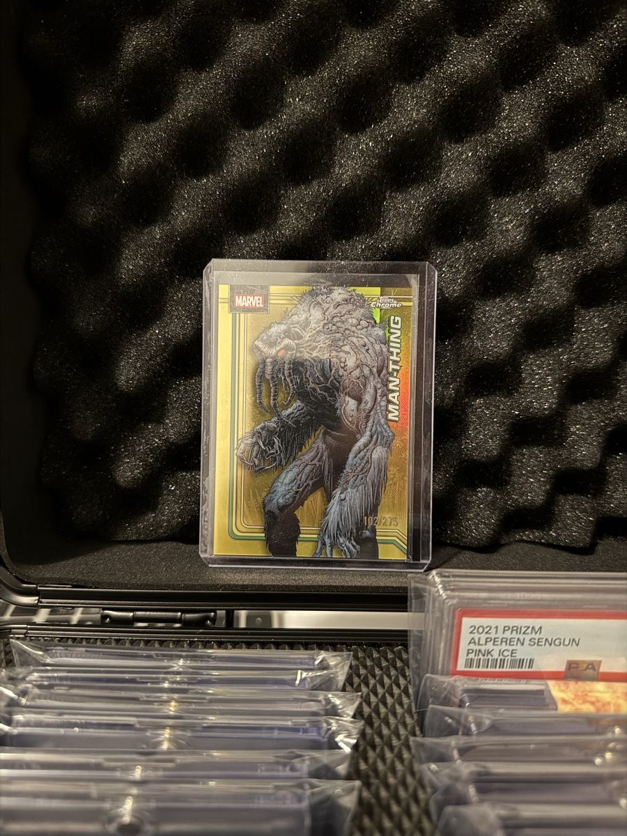 Topps Carte collezionabili: Topps Chrome Marvel Man-Thing /275 – Nuovo (secondo la descrizione) da Dulliken venduto da alpi.cards