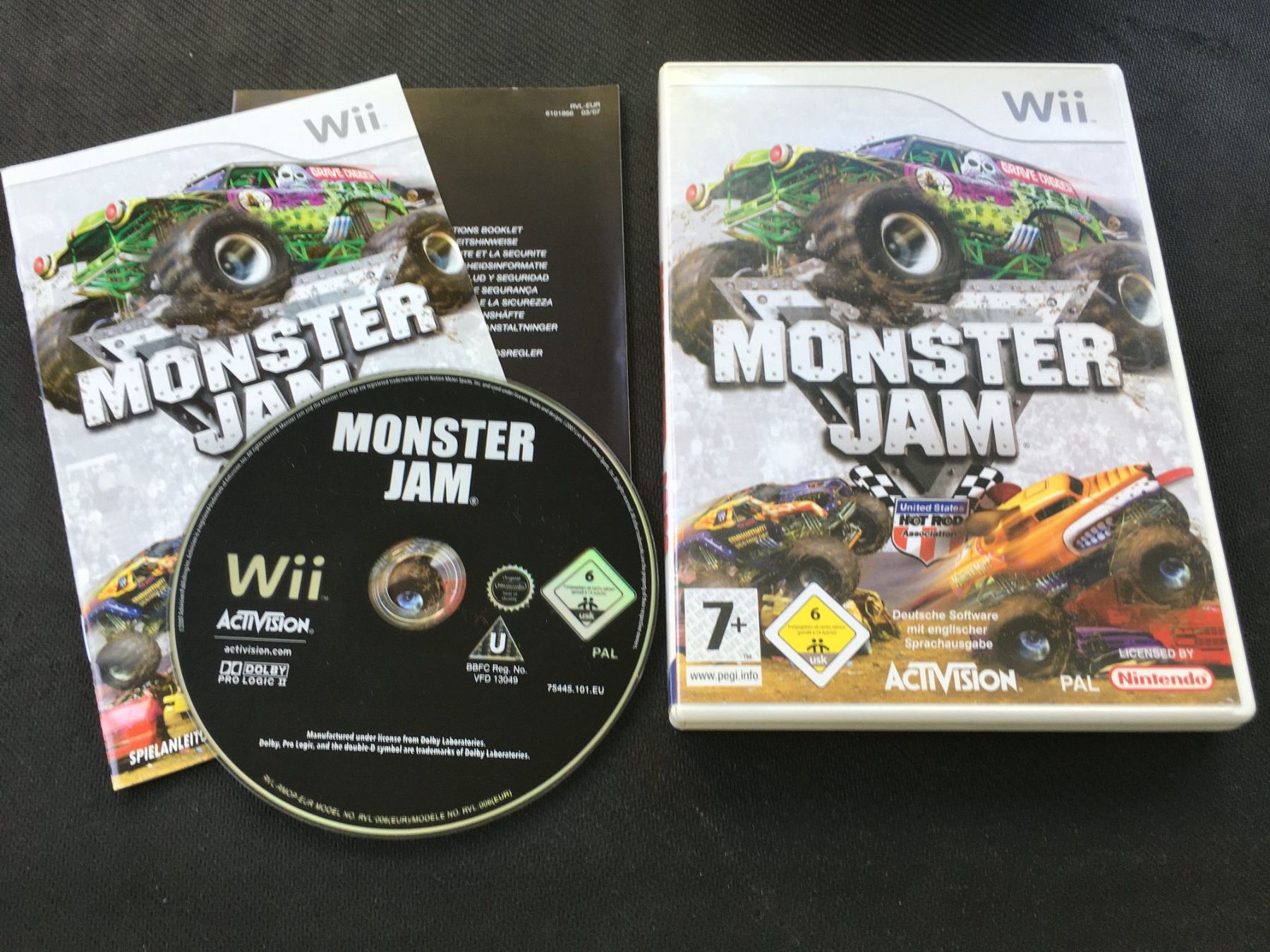 Nintendo Giochi: Monster Jam - Nintendo Wii – Usato da St.Gallen venduto da sjosjo