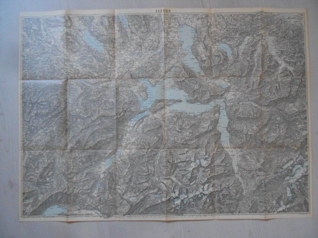 Cartine & Atlanti: Topographische Karte der schweiz – Usato da Bex venduto da Giorgiob 2