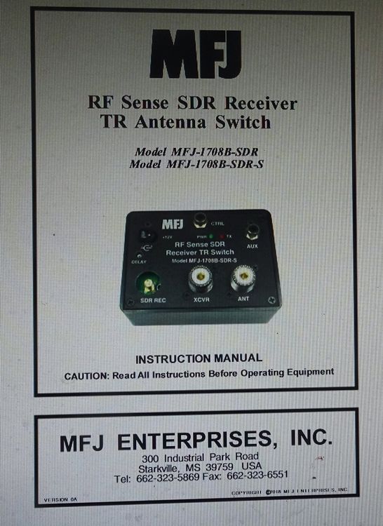 TR-switch MFJ 1708B Und SDR – Receiver RSP1A | Comprare Su Ricardo