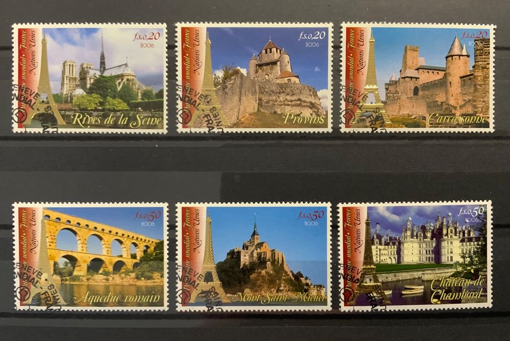 Prophila Collection UNO - Vienne 373-378 (version complète) - MNH 2002 - Patrimoine mondial de l'UNESCO (timbres pour collectionneurs