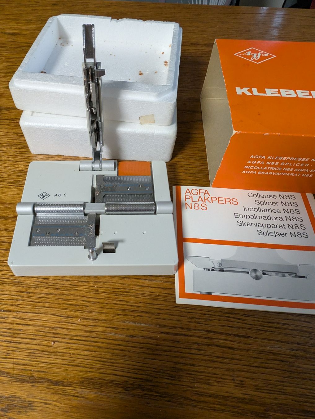Agfa Fotocamera: AGFA Klippresse N8 S, mit Originalverpackung – Usato da Frauenfeld venduto da Momesz 1