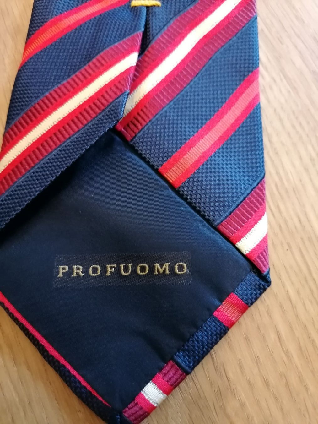 Cravatte: Profuomo Krawatte 100% Seide - Nr. 46 – Usato da Basel venduto da vintagecollector 2