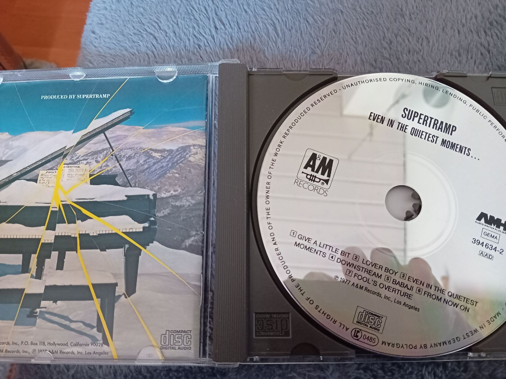 CD: CD Supertramp – Usato da Witterswil venduto da hele04 1
