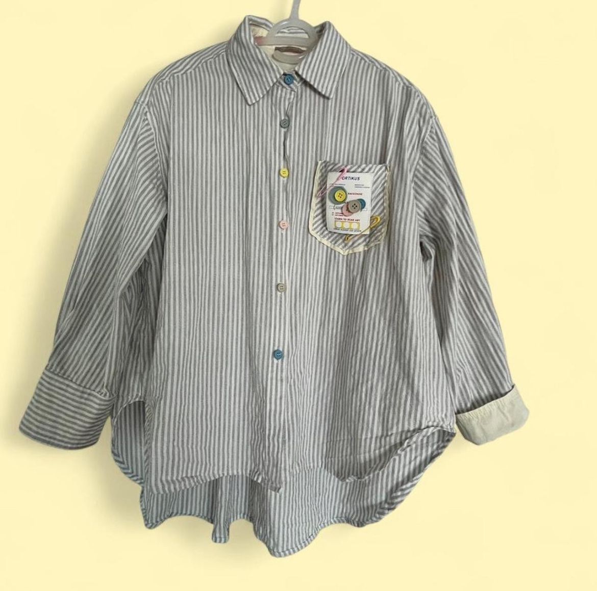 Camicie: Süsses gestreiftes Baumwollhemd Gr. TU oversized Look – Nuovo (secondo la descrizione) da Zürich venduto da cel_cw9k