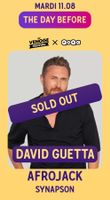 2 Billets Venoge Festival - 11.08.2026 - David Guetta , Afro
