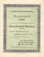 Gewerkschaft "Burbach", Beendorf - 1923