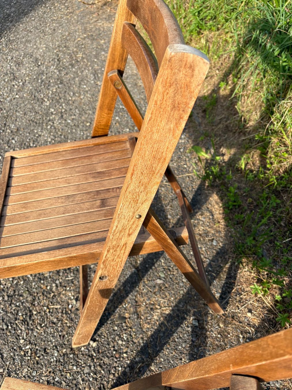 Sedie: 2 Holz Klappstühle – Usato da Hombrechtikon venduto da star8888 3