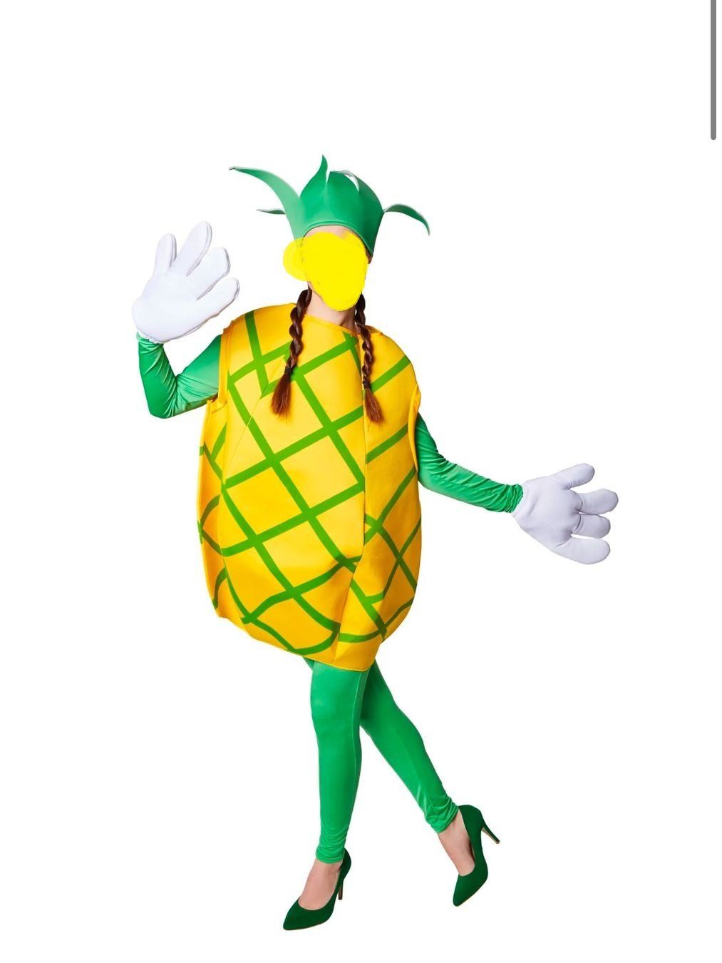 Costumi: %Kostüm Ananas Grösse M (165) – Nuovo (secondo la descrizione) da Necker venduto da liq24 2