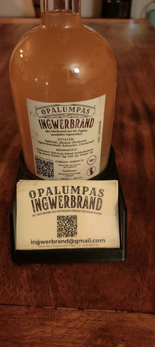 Bevande alcoliche: Opalumpa`s Ingwerbrand – Nuovo e nell'imballaggio originale da elgg venduto da original04 2