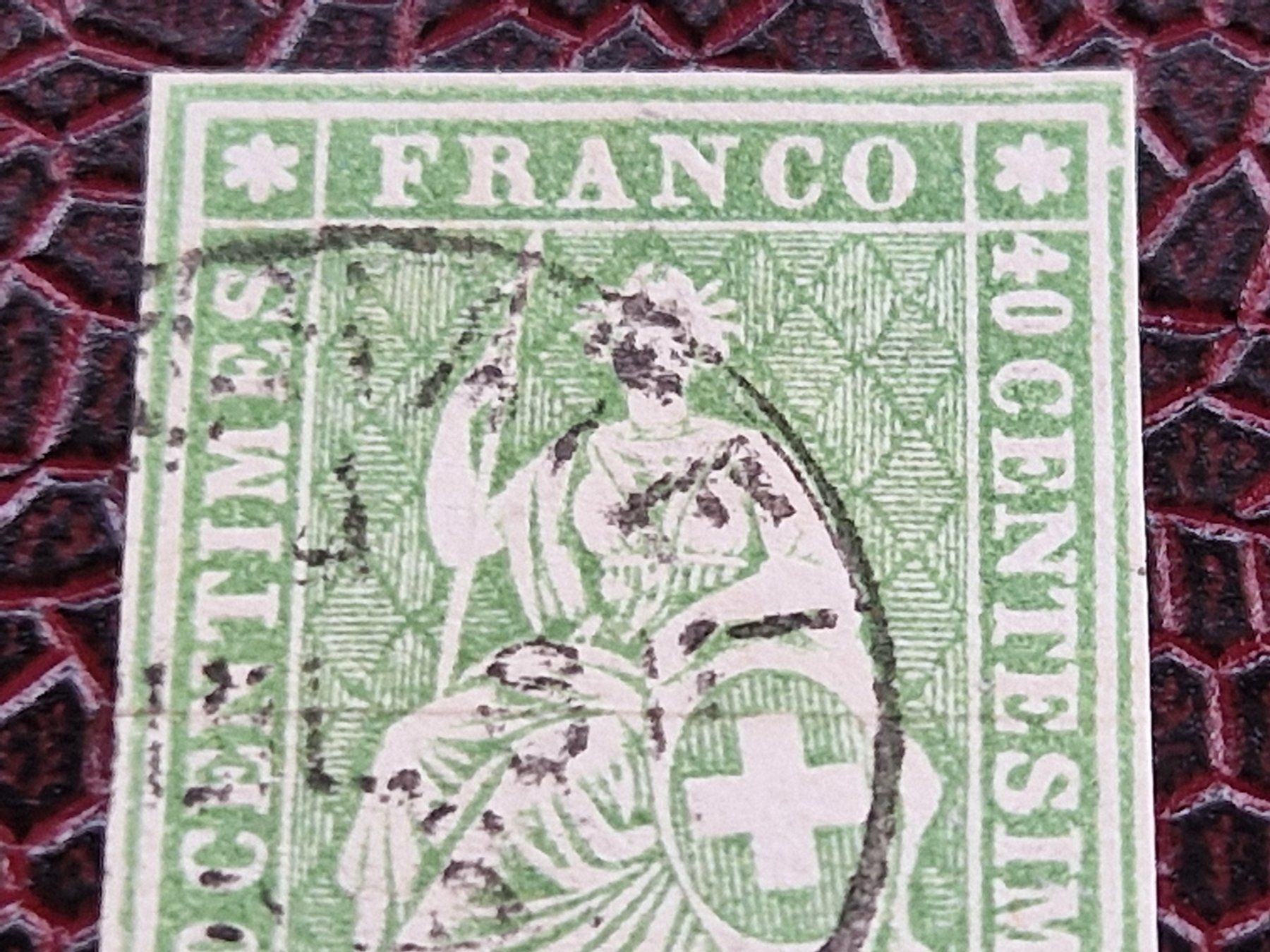 Tutti i francobolli: Strubel 26G, signiert, ab 1.- – Usato da Burgdorf venduto da Glossy01 1