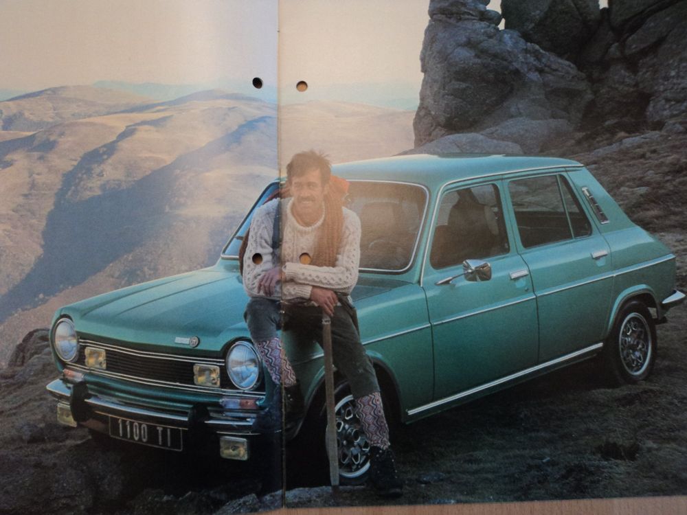 Prospekt Simca 1100 von 1977 mit 1100 TI und Turisme (Gebraucht) in ...