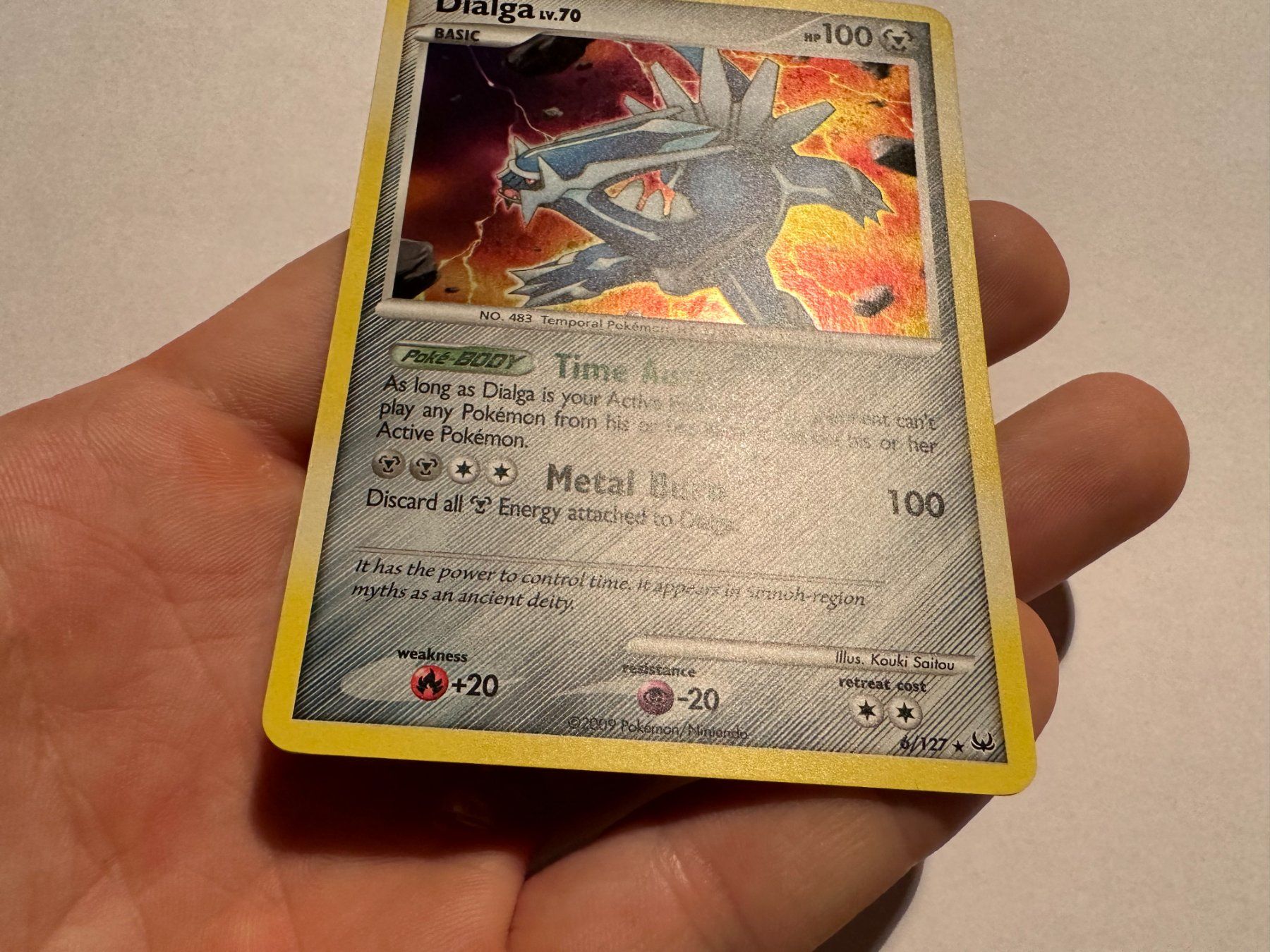 Pokémon Carte collezionabili: Dialga holo Platinum Base EN – Usato da Hagendorn venduto da Pokecollectorch 1