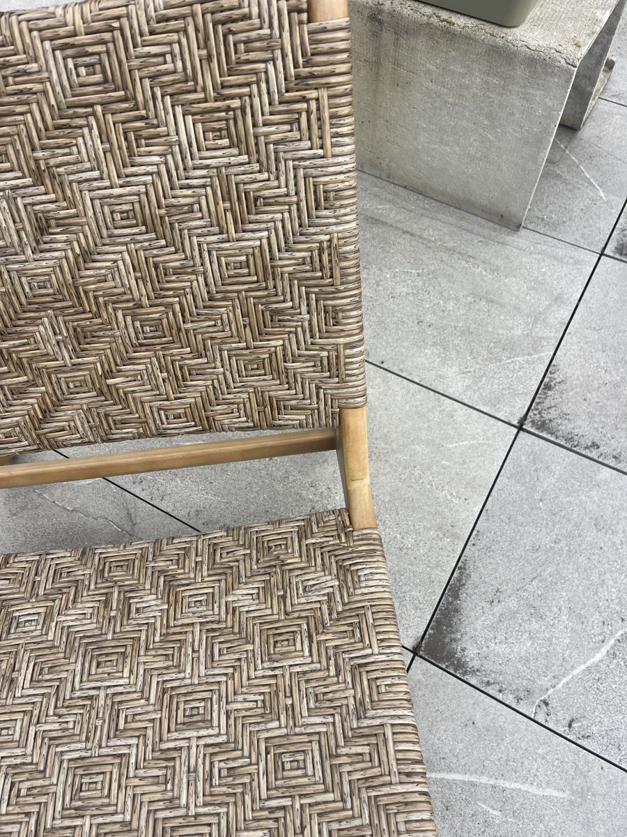 Poltrone: Loungesessel Holz mit Geflecht – Usato da Kerzers venduto da del13 6