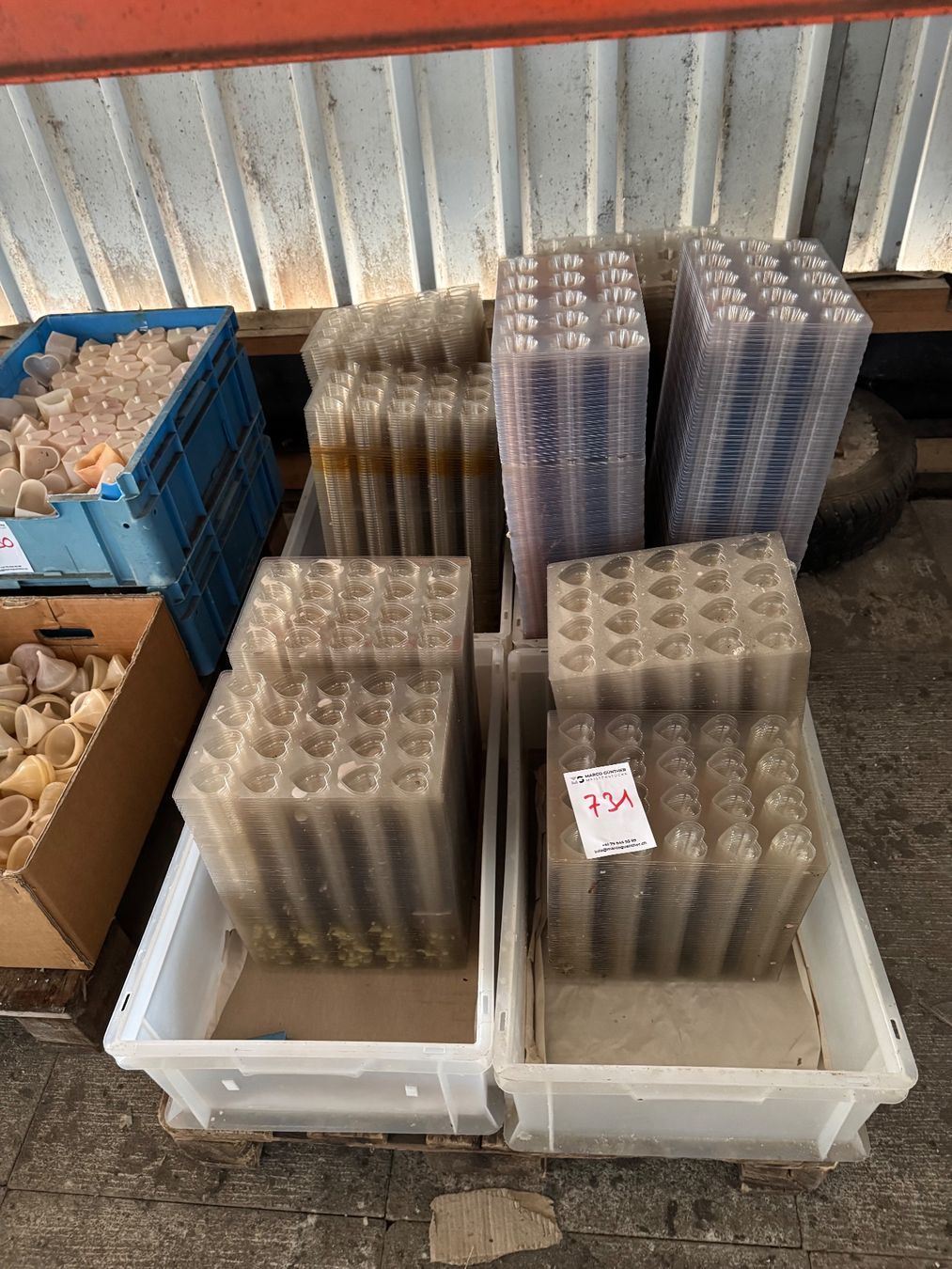 Tutte le decorazioni: 731 Posten Herz Giessformen aus Liquidation – Usato da Derendingen venduto da Meisterstuecke