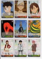 9 japanische Weiss Schwarz Karten aus der Serie Dandadan