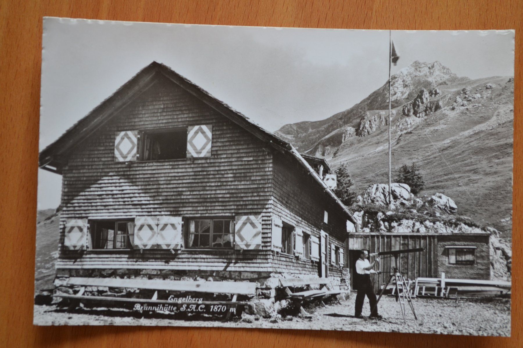 Cartoline postali: AK Engelberg Brunnihütte 1870 m – Usato da Beinwil am See venduto da kajak55