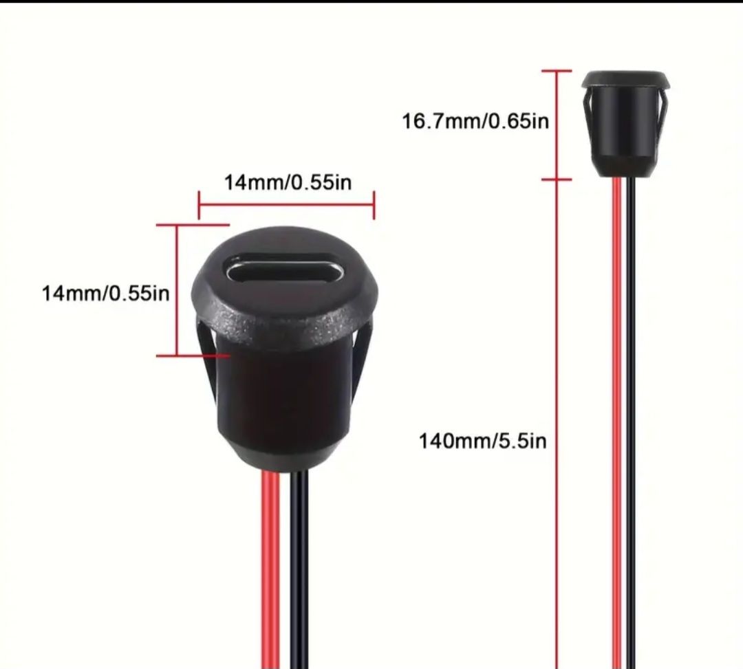 Componenti elettronici: Ladesteckbuchse Typ-C 12-24 Volt – Nuovo e nell'imballaggio originale da Windisch venduto da Autotiger 1