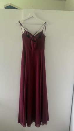Marie Lloyd Abendkleid, bordeaux, Gr. 34,wie neu!