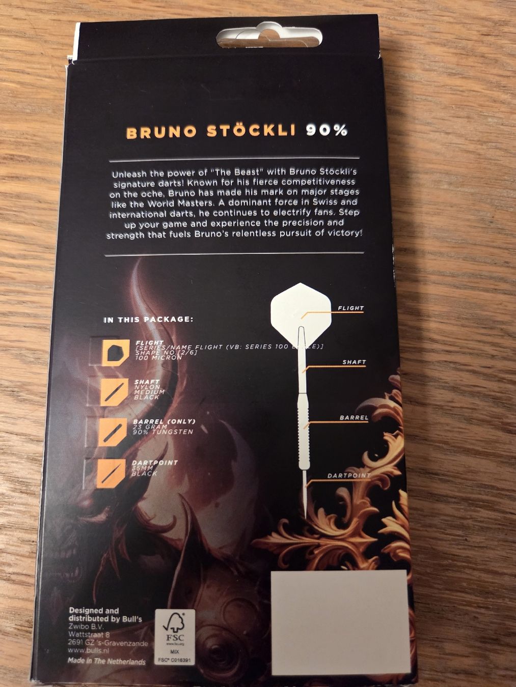 Freccette: Darts Bruno Stockll – Nuovo (secondo la descrizione) da Engelberg venduto da ursdemar89 1