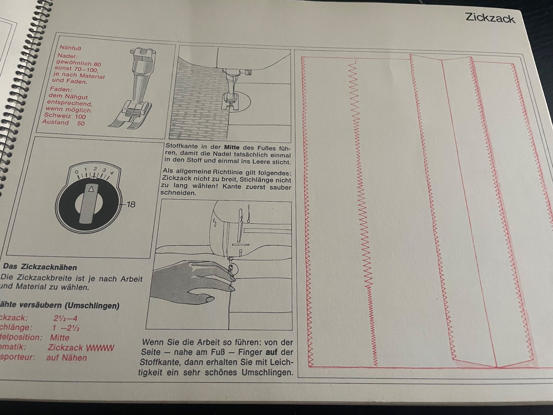 Bernina Macchine da cucire: Bernina 707, 717 Anleitungsbuch – Usato da Zuerich venduto da poeteterli 1