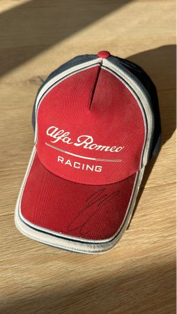 Alfa Romeo Racing Cap, signiert Kimi Raikkönen