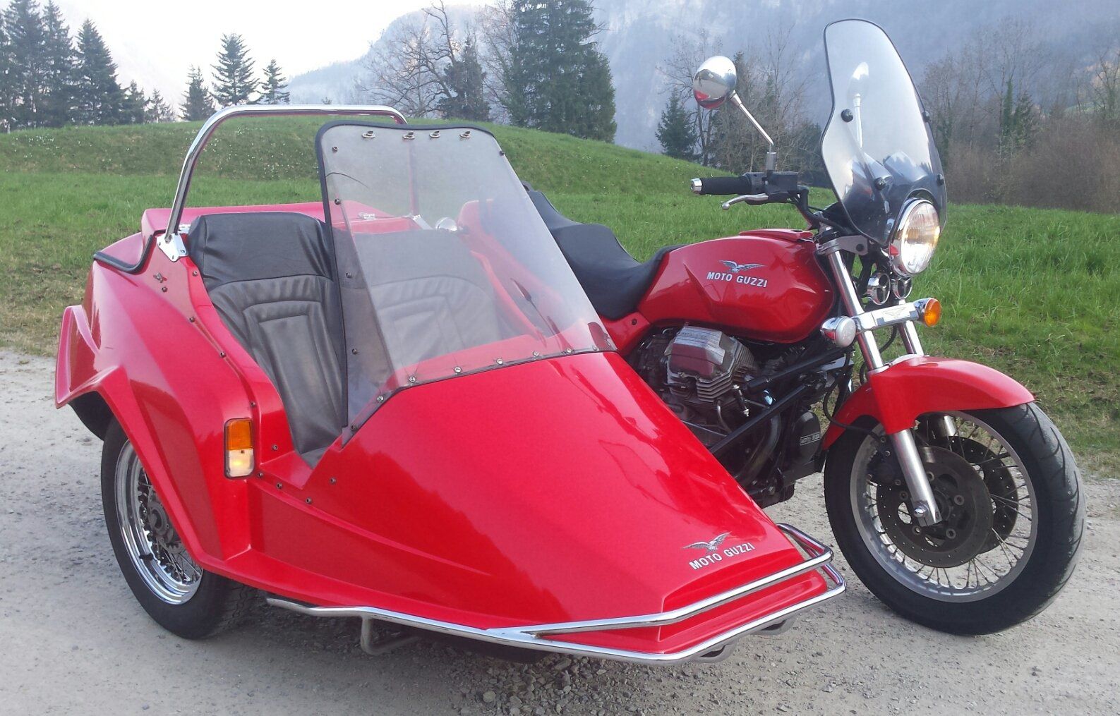 Moto Guzzi Sidecar: Moto Guzzi mit Seitenwagen – Usato da Hergiswil NW venduto da Luki...