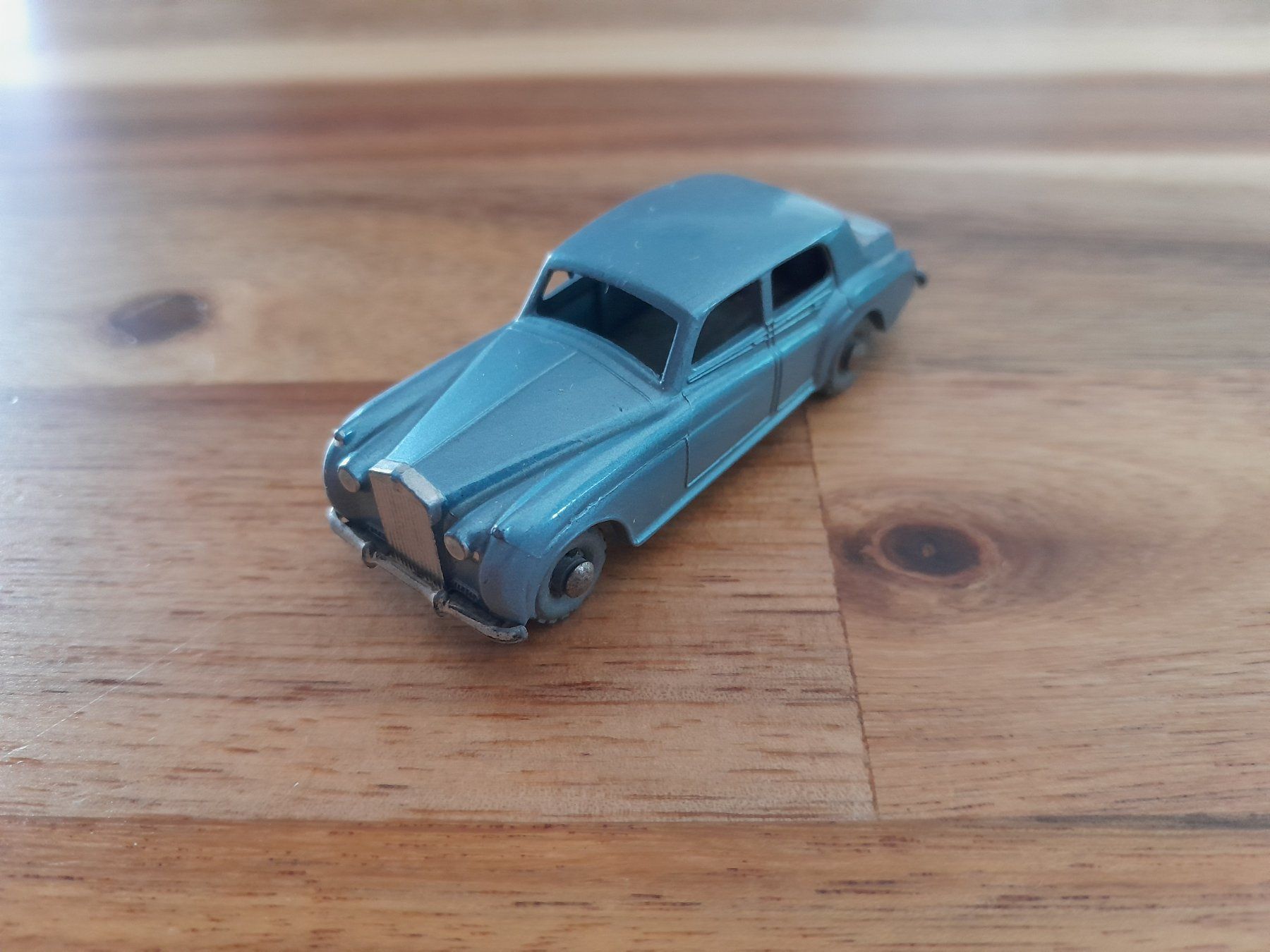 Rolls Royce Modellini d'auto: Rolls-Royce Silver Cloud by Lesney (Bleu clair métalisé) – Usato da Sullens venduto da DPerrin