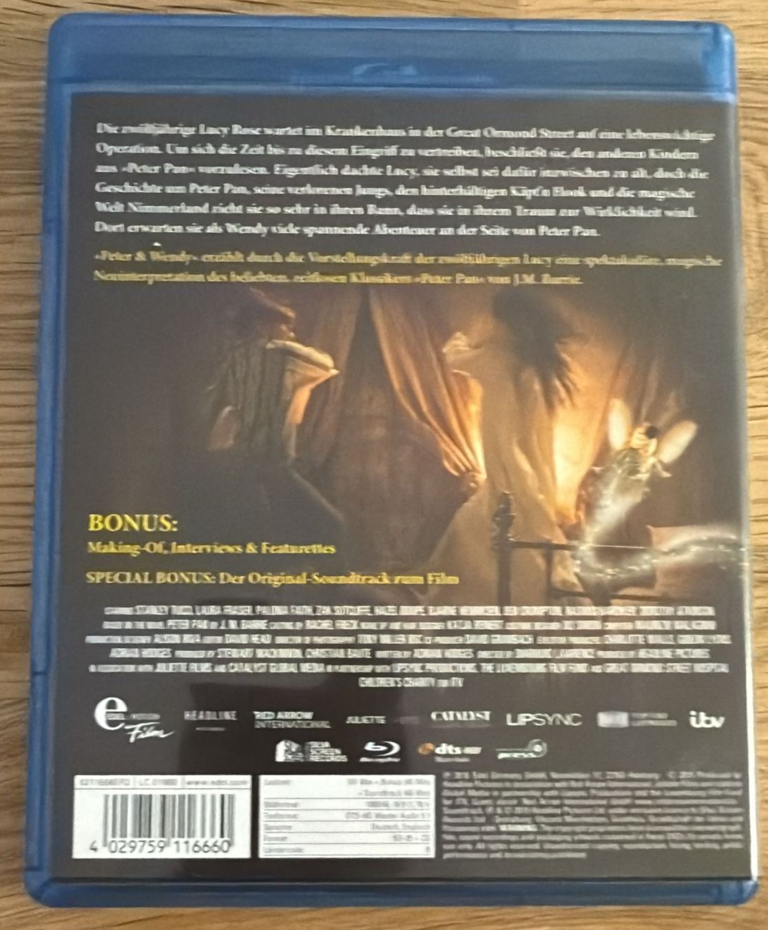 Alle DVDs: PETER&WENDY BLU-RAY – Gebraucht aus Zürich von freioccasionen 1