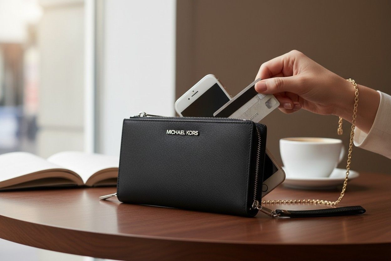 Michael Kors Portemonnaies: Michael Kors Jet Set Travel – Neuf (Voir description) à Winterthur par Winnia