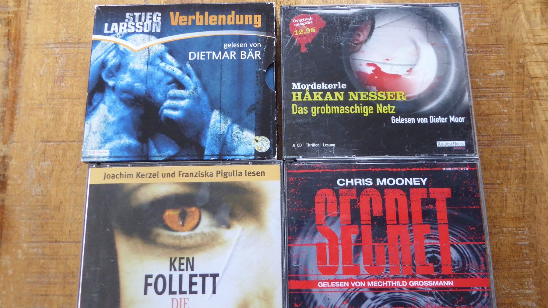 Audiolibri: 7 Krimi Höhrbücher – Usato da Sargans venduto da Benziner 1