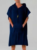 Surf Poncho blau mit Blitzmotiv - neu! Lightning Bolt
