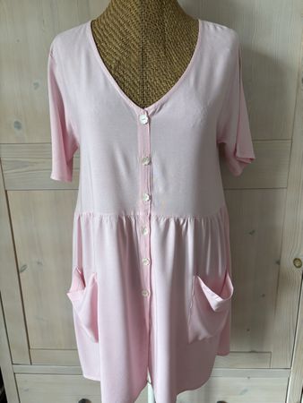 Sommerliches, leichtes Kleid in Rosa, Grösse M