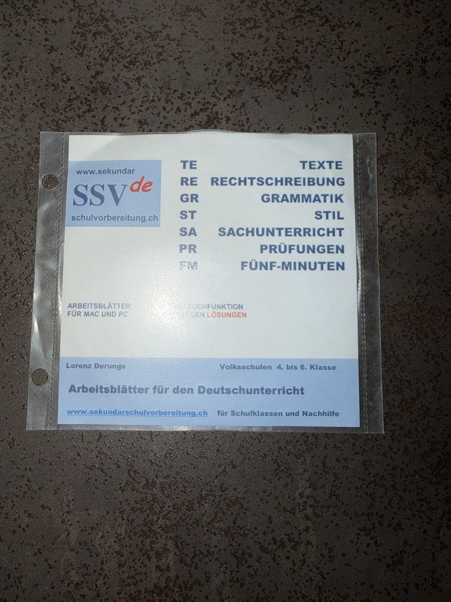 CD & DVD vergini: CD Rom Sekundar Schul Vorbereitungen – Usato da Dornach venduto da samuti