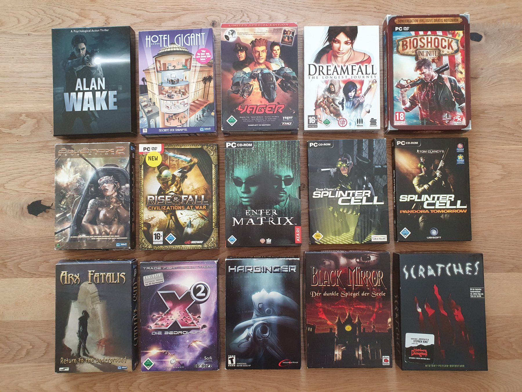 Spiele: PC Games Semi Big Box Sammlung / Konvolut / Bundle – Gebraucht aus Greifensee von perfectioN88 1