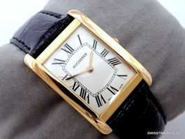 BUCHERER TANK 18K QUARTZ 256-058 DAMENUHR