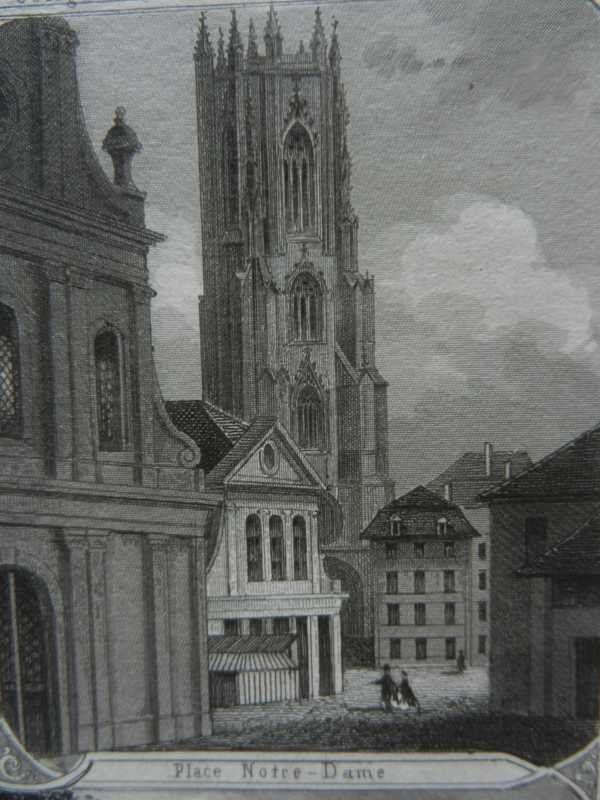 Incisioni: Fribourg Souvenir – Usato da Risch venduto da Rischli15 4