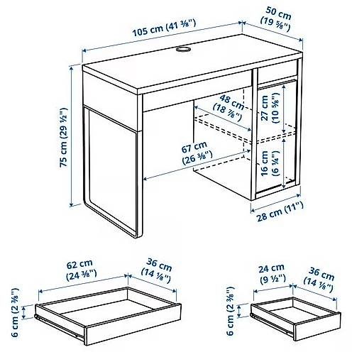 Ikea Bureaux: Bureau IKEA Micke – D'occasion à Lausanne par elpitardo 2