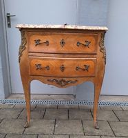 Antik Kommde Louis XV Nussbaum 2 schublade 19Jh