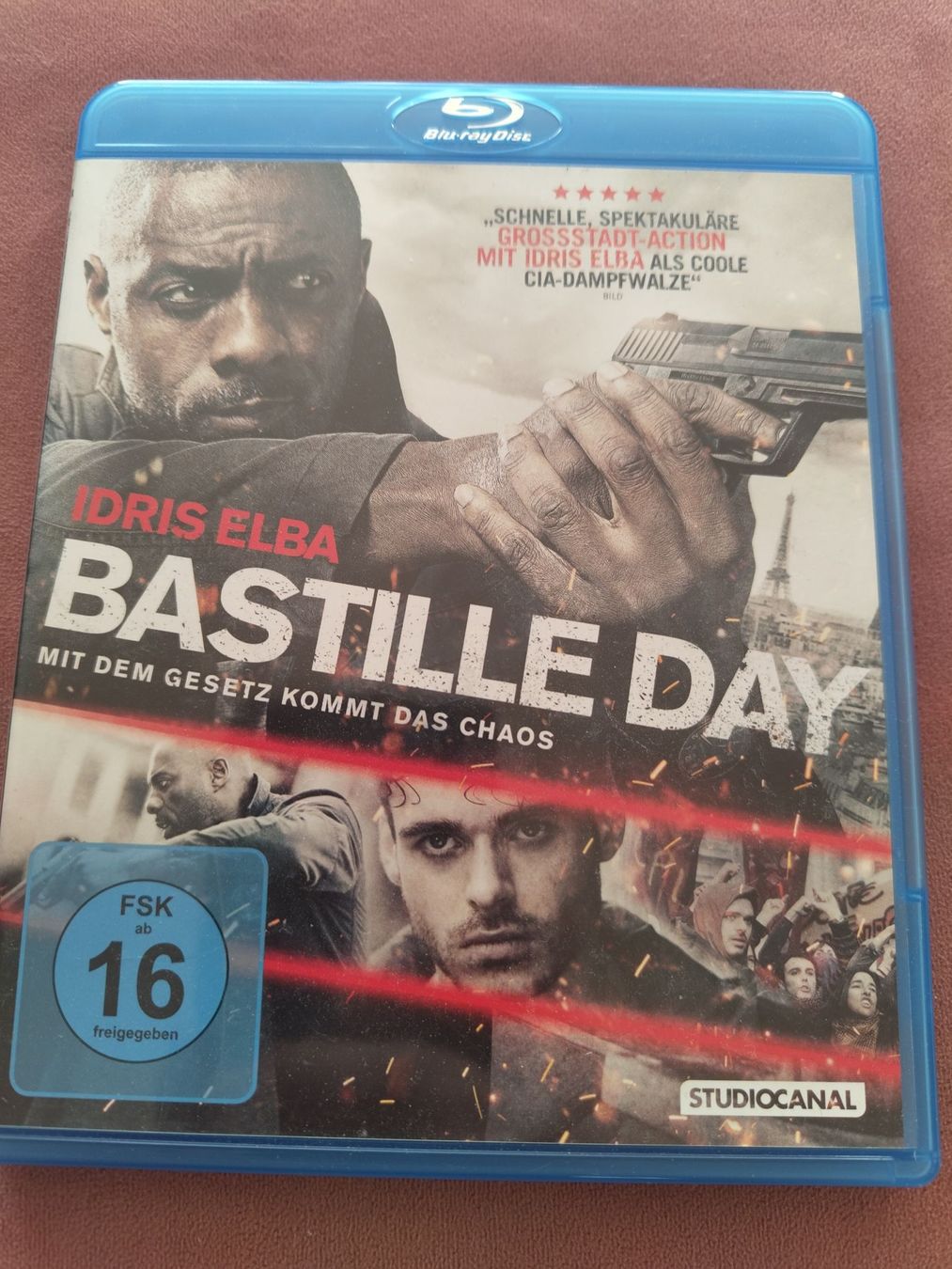 Tutti i DVDs: Blu-Ray Bastille Day – Usato da Zürich venduto da Slevin2710