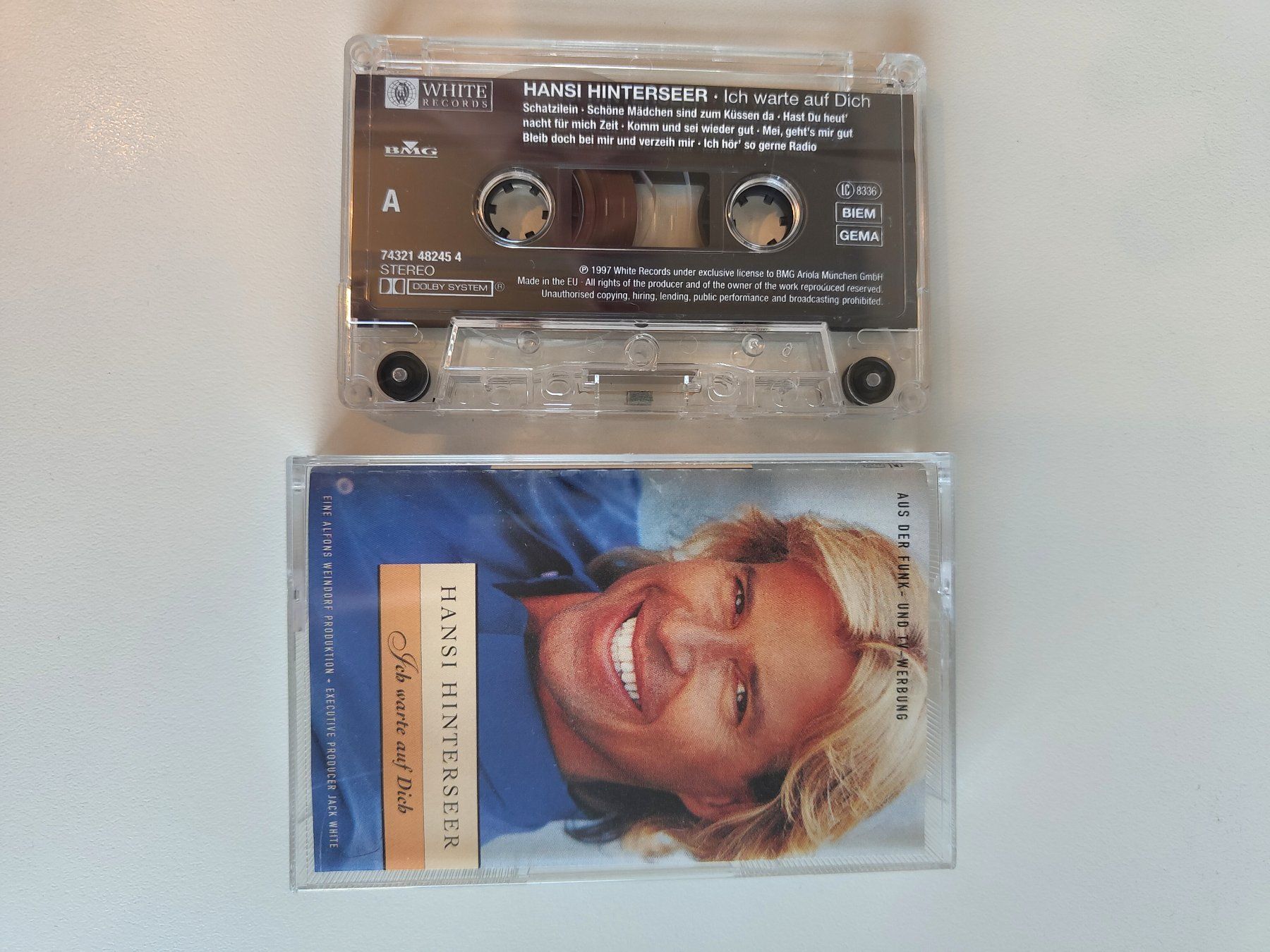 Kompaktkassetten: Hansi Hinterseer - Ich warte auf Dich, Musikkassette – Gebraucht aus Emmenbrücke von BlSi 1