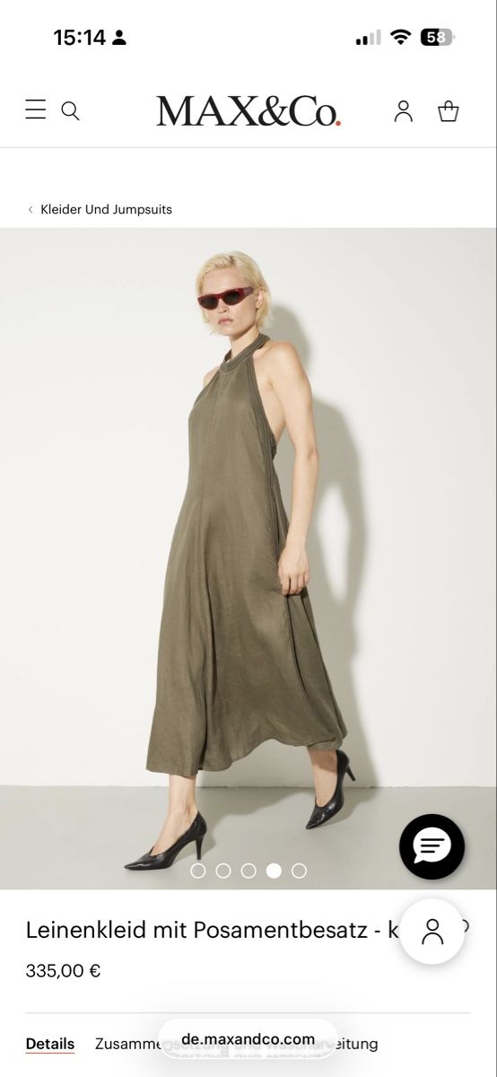 Max Mara Robes: Sommerkleid Max Mara – Neuf (Voir description) à Basel par Vintage-133 4