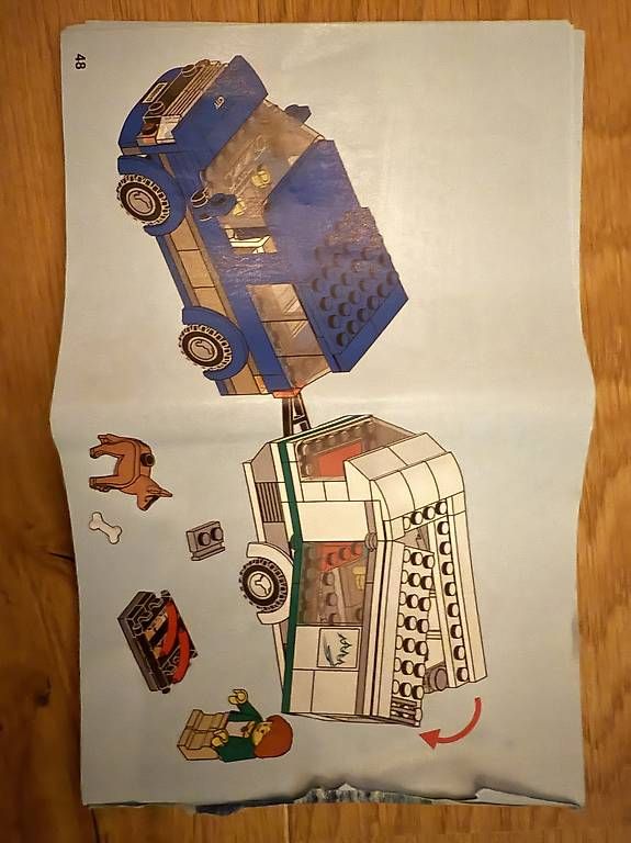 Lego Kit di costruzioni: Lego City Van & Caravan 60117 – Usato da bellach venduto da tarzan41 3