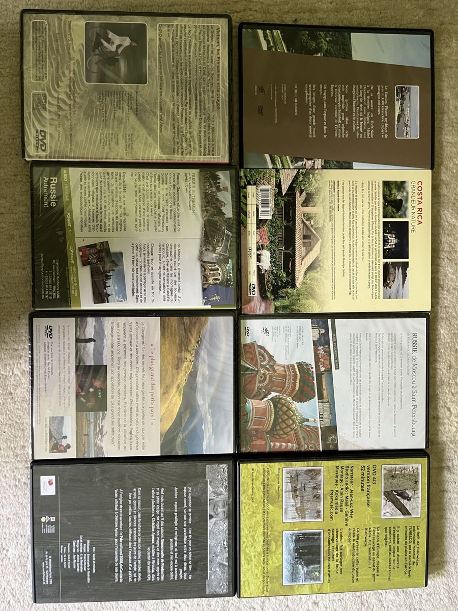 Alle DVDs: Lot de DVD documentaires divers et Exploration du monde – Neu und originalverpackt aus fully von jinsei 1