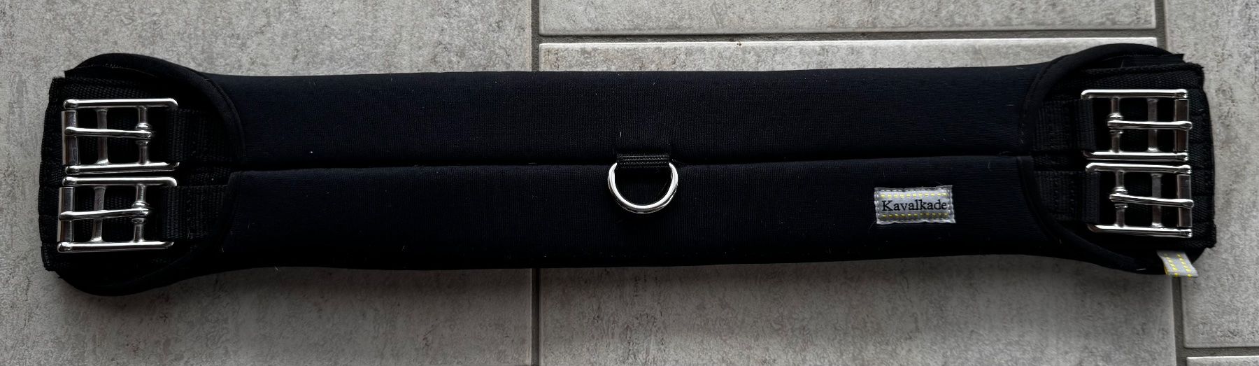 Sattel & Sattelzubehör: Kavalkade Sattelgurt 55 cm, Neopren, ohne Elastik – Gebraucht aus Uettligen von Asbu